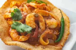 Prawn puri
