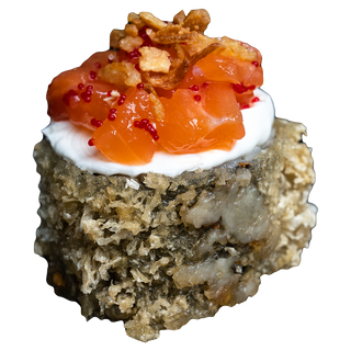 Гарячий рол Кранч Лосось