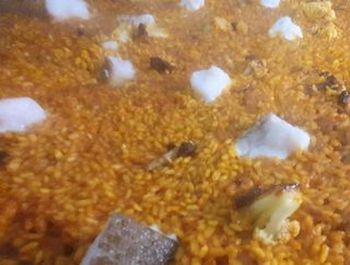 Arroz De Bacalao Y Coliflor