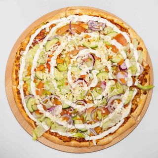 13. Pizza Sałata na kurczaku 24cm