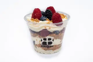 Crumble de frutos rojos