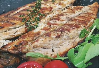 Черноморски паламуд на скара 1/2 бр.