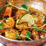 Сотирани скариди с манго сос 200 г