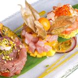 Selezione di tartare dello chef