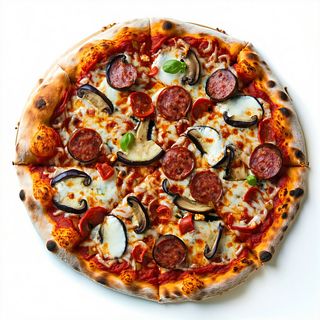 Pizza fantasia melanzane