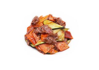 134. Manzo con verdure