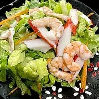 9c. Insalata con gamberi e gra