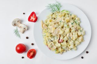 სოკოს სალათი