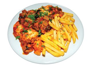 Pui napoletan picant 