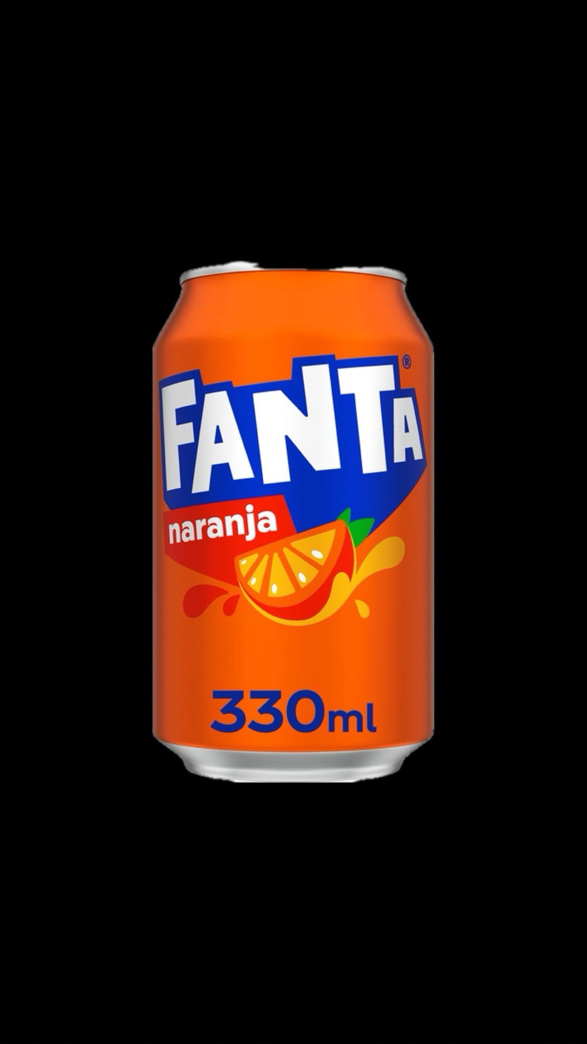 Fanta Naranja Lata 330 ml.