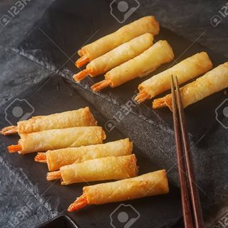 Minirollos De Langostinos Cantoneses (8 Uds.)