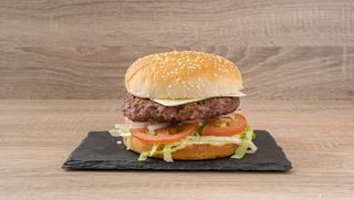 Hamburguesa de ternera completa