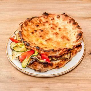 Focaccia con verdure grigliate