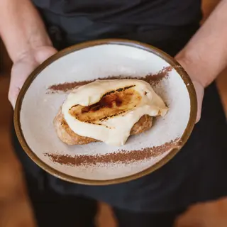 Torrija con Crema Catalana Quemada