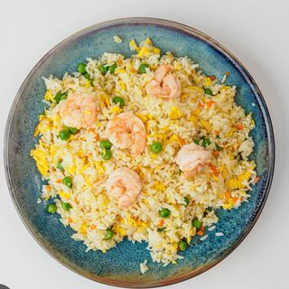 Arroz Frito Con Gamba