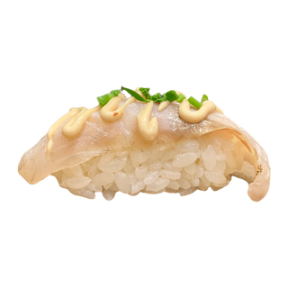 Nigiri suzuki flambè