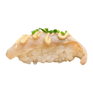 Nigiri suzuki flambè