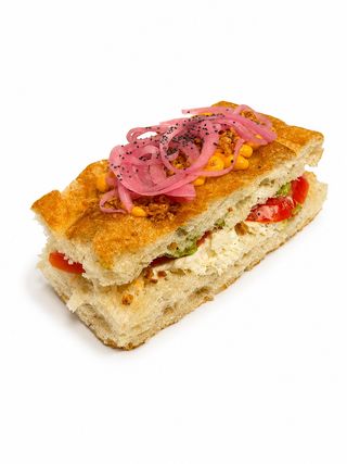 Foaccia de pollo