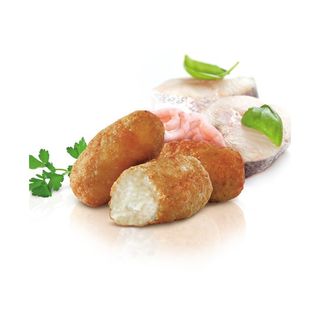 Croquetas De Merluza Y Gambas