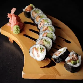 Tempura sake maki 8 szt.