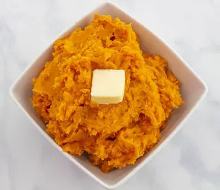 Butter Mashed Sweet Potatoes