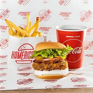 Super hamericano burger - menu