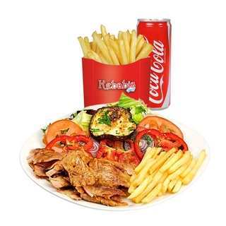 Piatto spezzatino di pollo - menù