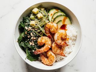 Bowl z Krewetkami (350g)