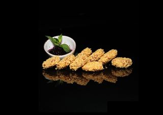 Топени сиренца с домашно сладко от боровинки (300г)