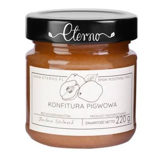 KONFITURA ETERNO - PIGWOWA O OBNIŻONEJ ZAWARTOŚCI CUKRU 220G