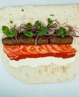 Турецька шаурма з телятиною кебаб в лаваші (430г)