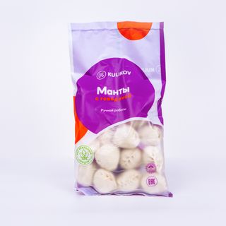 Манты Kulikov с говядиной 900 гр.