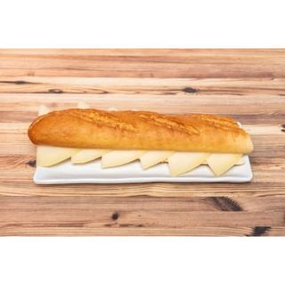Baguette con queso manchego