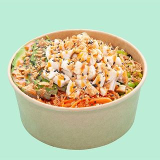 Poke de Pollo Ahumado