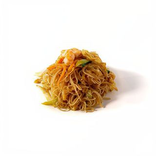 61.- Fideos De Arroz Con Gambas