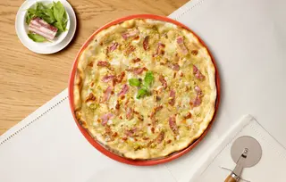 Pizza Pancetta e Gorgonzola
