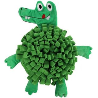FLAMINGO Igračka za pse Krokodil, hranilica, Zelena, 38cm (KOD FLA522520)