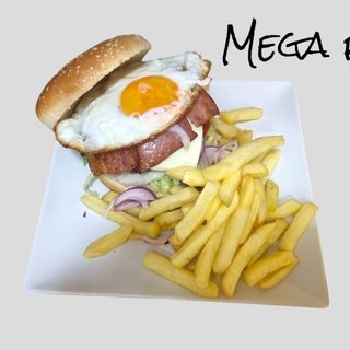 Hamburguesa de la casa