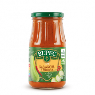 PURE DE CALABACIN CON PIMIENTOS -ИКРА КАБАЧКОВАЯ С ПЕРЦЕМ 500GR