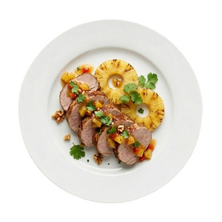 Cerdo Con Piña