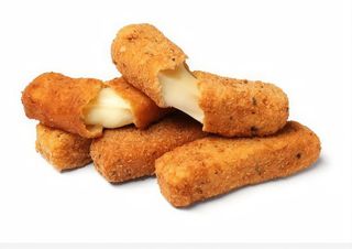 4 Mozza Sticks (légèrement épicés)