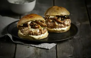 Burger Au Champignon