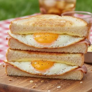 Sándwich mixto con huevo