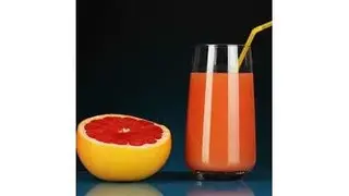 Fresh grapefruit