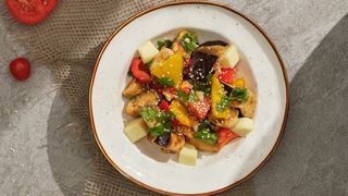 Салат с баклажанами агрегаторы