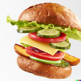 Вегетариански бургер (350гр)