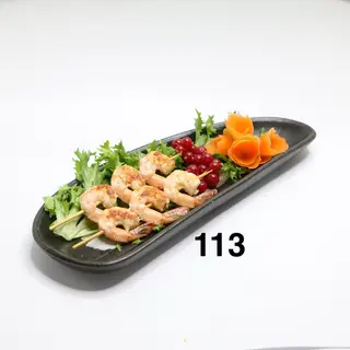 113. Spiedini di gamberi