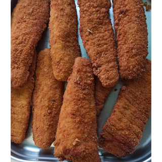 Риба филе хек пържен с хрупкава панировка (350г)