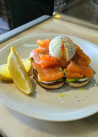 Bruschetta de Salmão