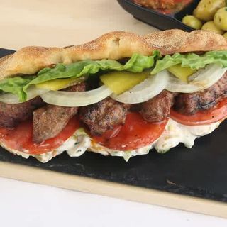 Sandwich Viande Hachée